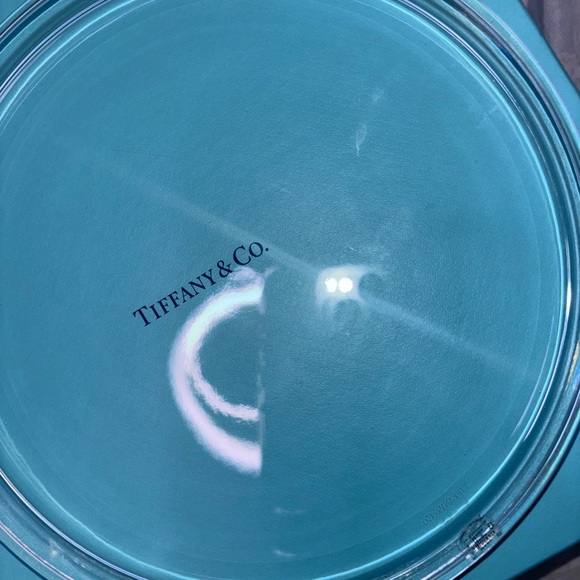 Tiffany crystal platter - Picture 3 of 5